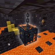 Hanging mob spawner located in bastion remnant treasure room (Image via Reddit)